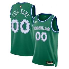 Män Dallas Mavericks Tröja Skräddarsydda Nike 2025-26 Classic Edition Grön Swingman